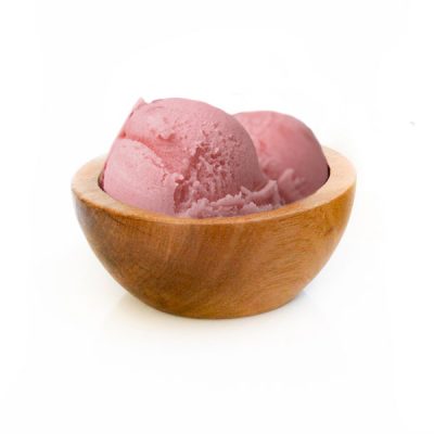 Strawberry sorbet