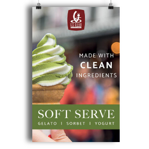 clean soft serve gelato and sorbet supplier