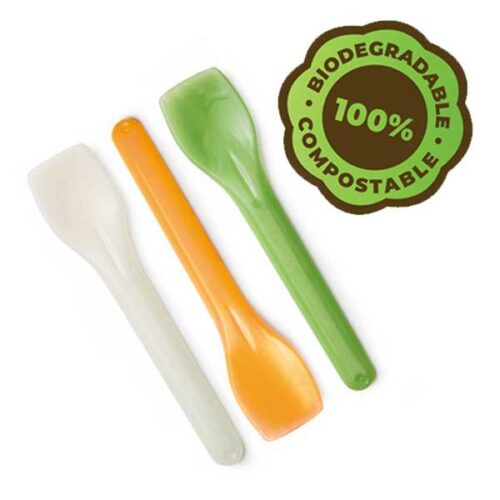 eco gelato spoons biodegradable