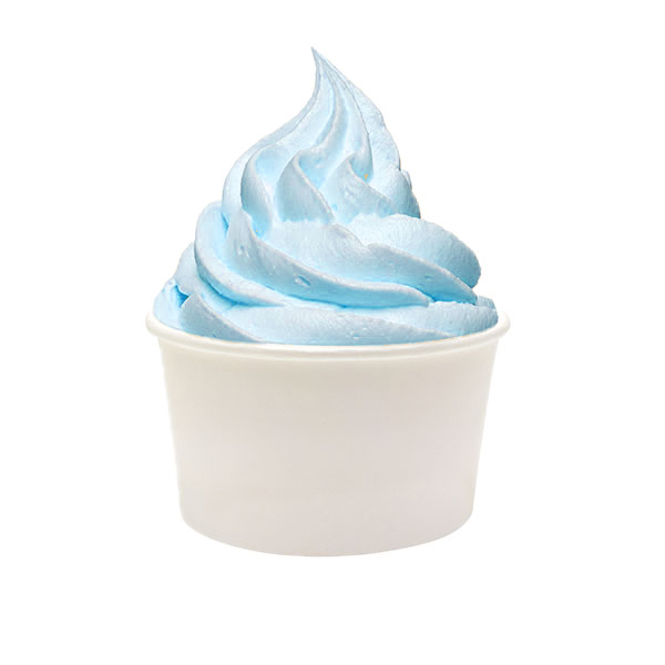 cotton candy low-fat frozen yogurt
