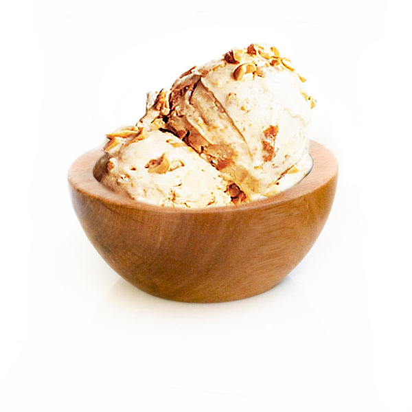 honey roasted pecan gelato