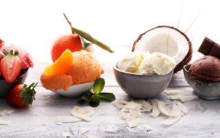 gelato and sorbet at plma