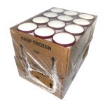single-serve gelato cups case for foodservice and retail