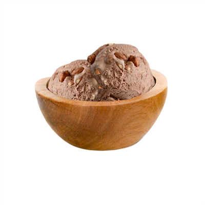 plant-based crunchy almond chocolate frozen dessert
