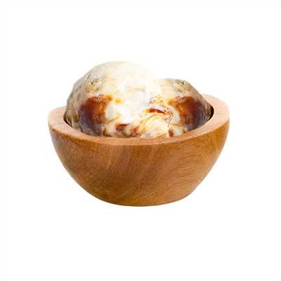 plant-based oatmilk caramel macchiato frozen dessert