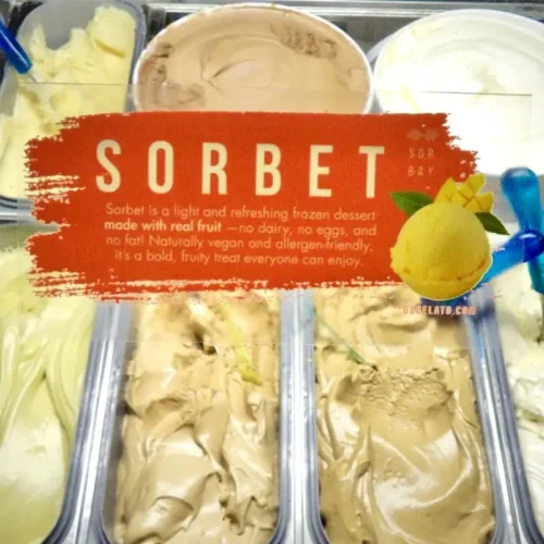 sorbet display case glass cling