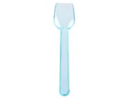 blue transparent gelato spoon