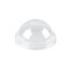 Clear dome lid for 4 oz. paper gelato cup