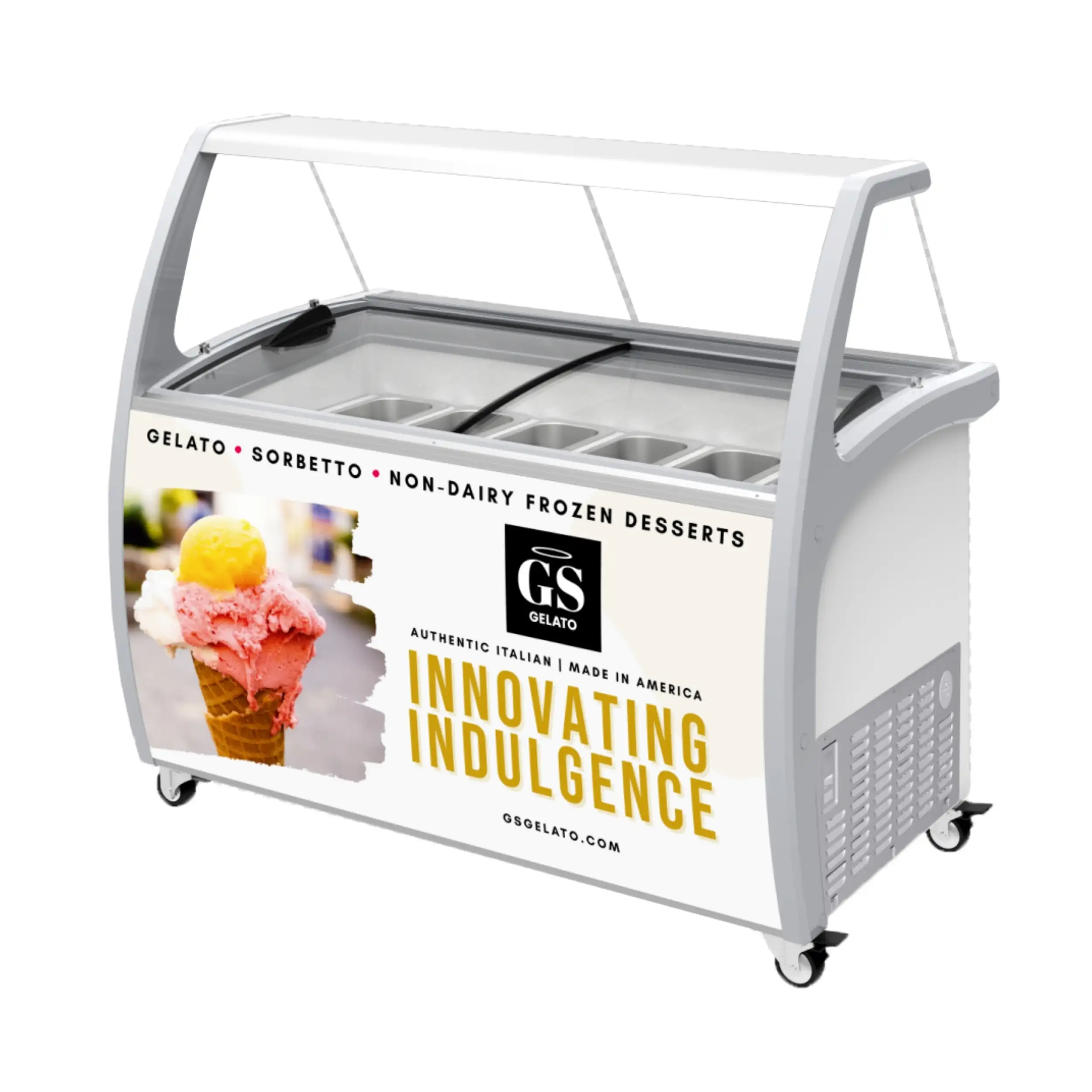 dd dd-8 gelato display case