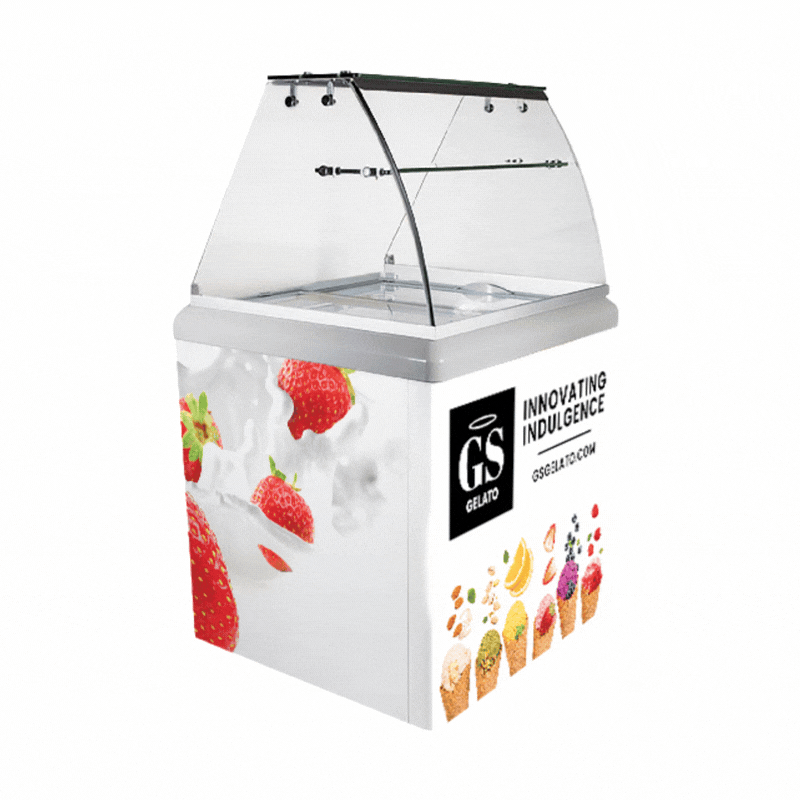 hgb hbg gelato display cases