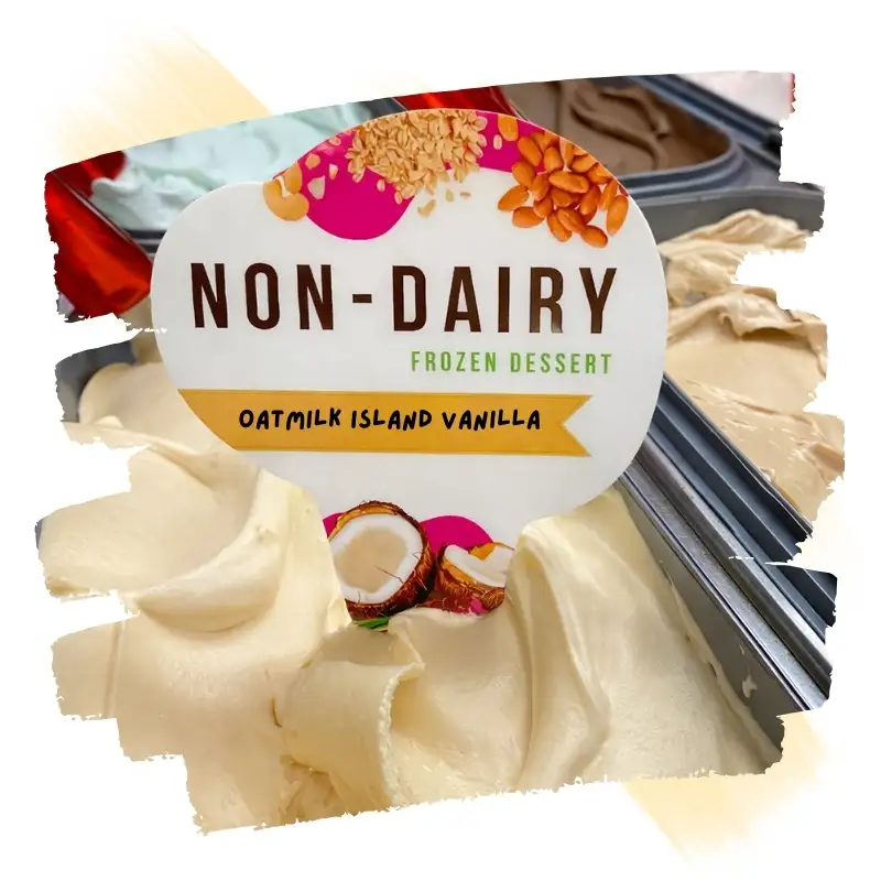 oatmilk island vanilla frozen dessert
