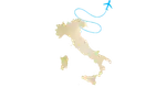 plane from italy